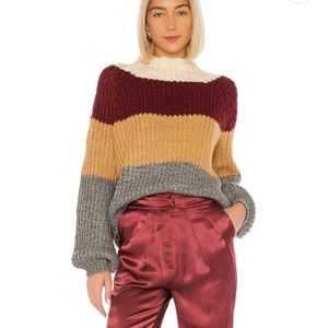x REVOLVE Louis Sweater in Sundae by House of Harlow 1960 NEW